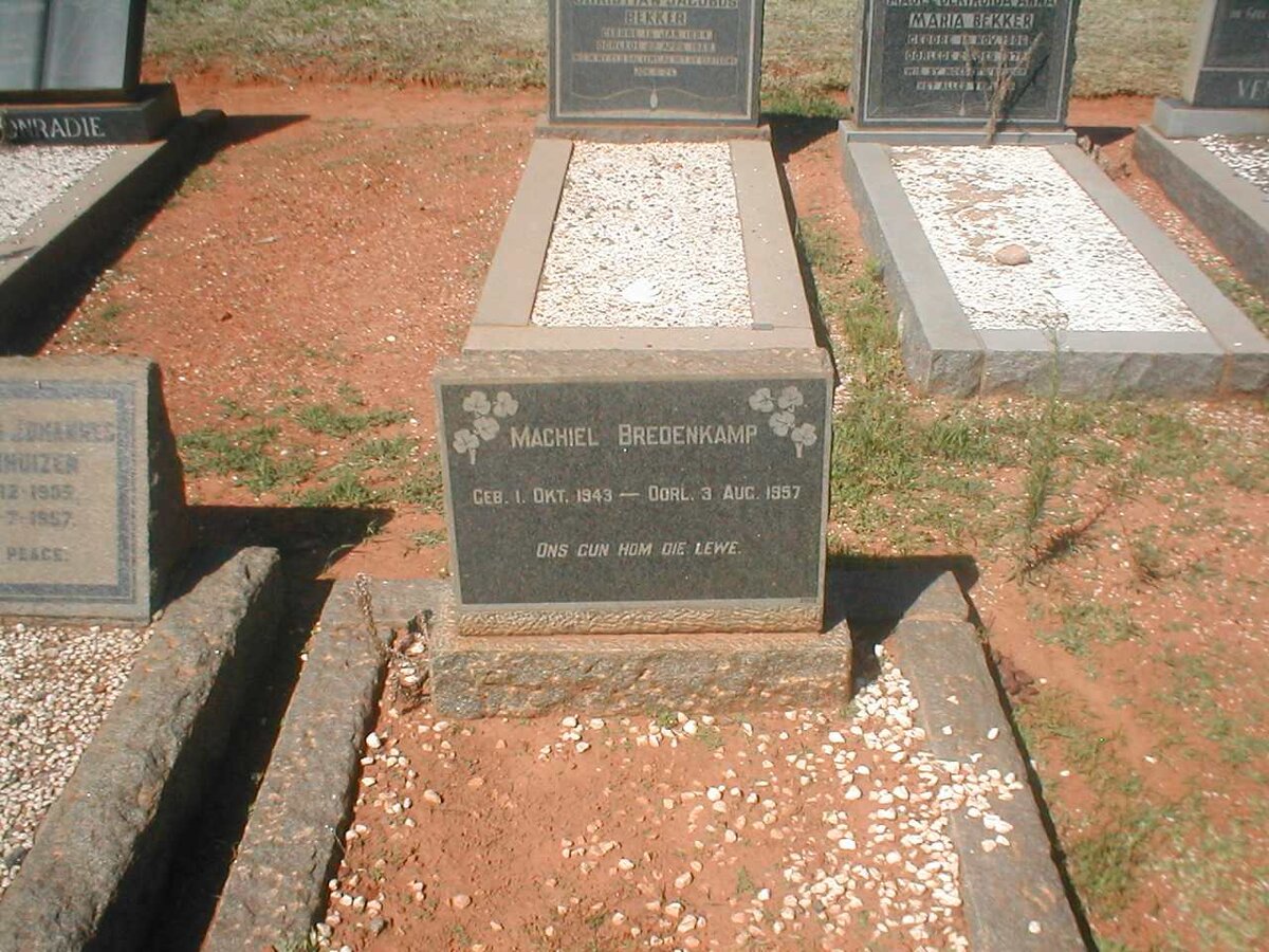 BREDENKAMP Machiel 1943-1957
