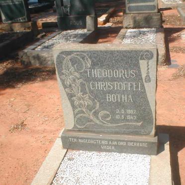 BOTHA Theodorus Christoffel 1897-1943