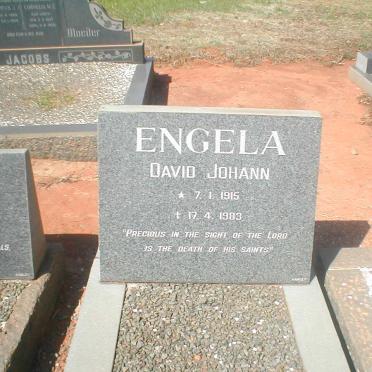 ENGELA David Johann 1915-1983