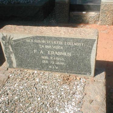 ERASMUS P.A. 1880-1953