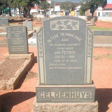 GELDENHUYS Jan Petrus 1882-1944