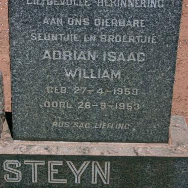 STEYN Adrian Isaac William 1953-1953