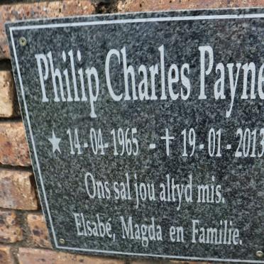 PAYNE Philip Charles 1965-2013
