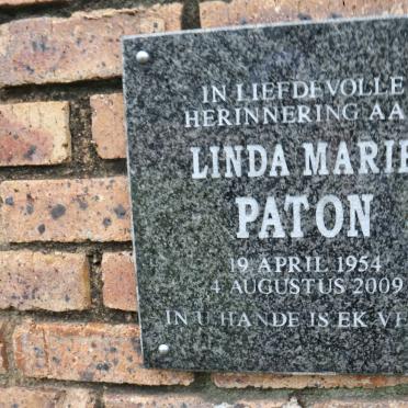 PATON Linda Marie 1954-2009