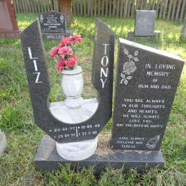 ? Tony 1948-1992 &amp; Liz 1952-1993