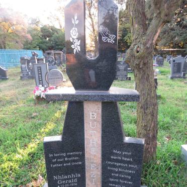 BUTHELEZI Nhlanhla Gerald 1974-2016