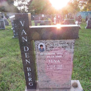 BERG Elna, van den 1943-2006