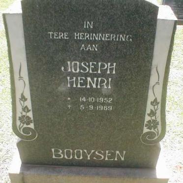 BOOYSEN Joseph Henri 1952-1969