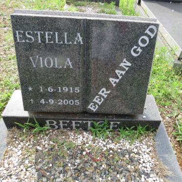BEETGE Estella Viola 1915-2005