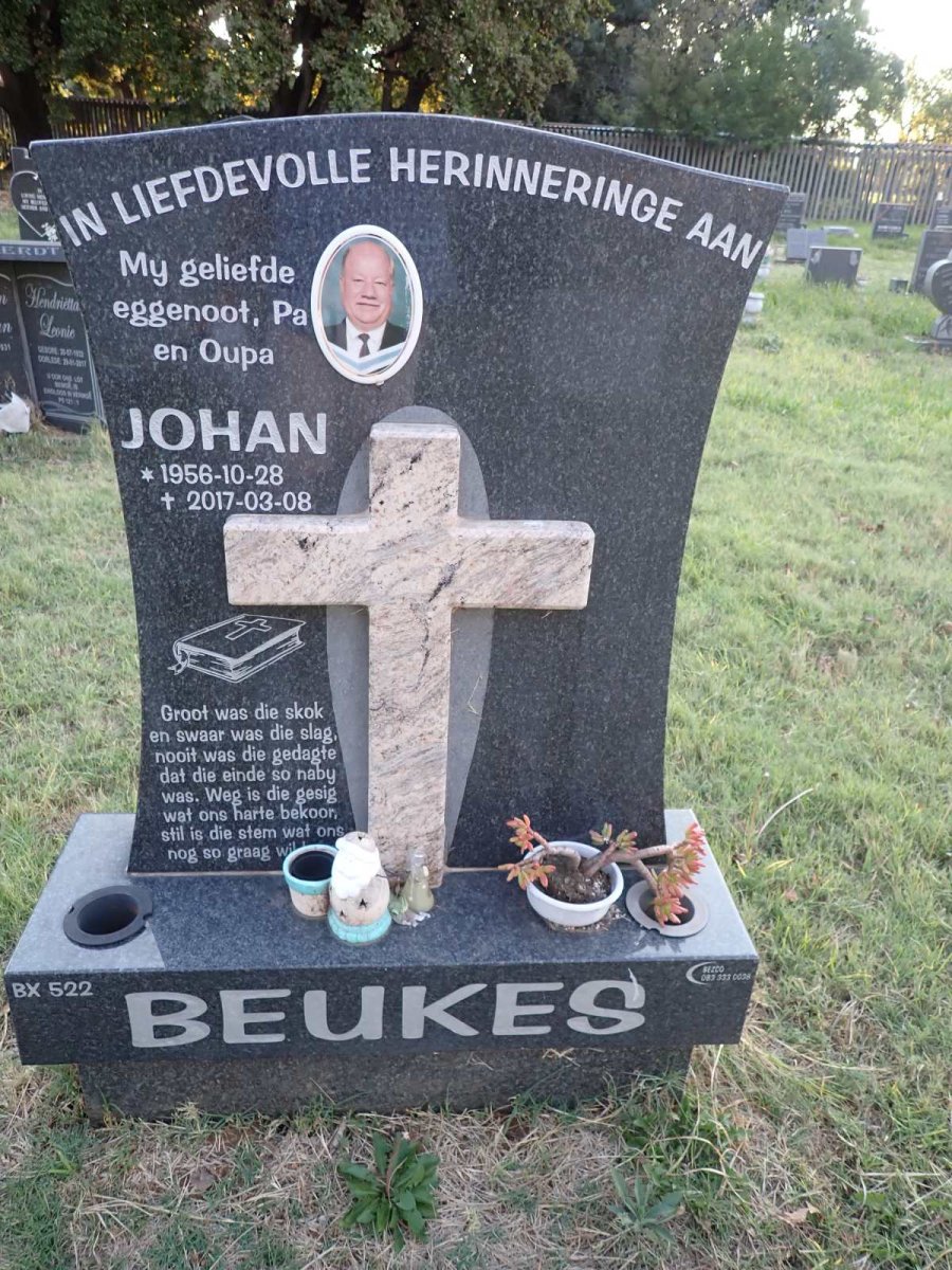 BEUKES Johan 1956-2017