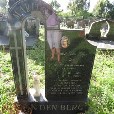 BERG Maritsa, van den 1985-2001