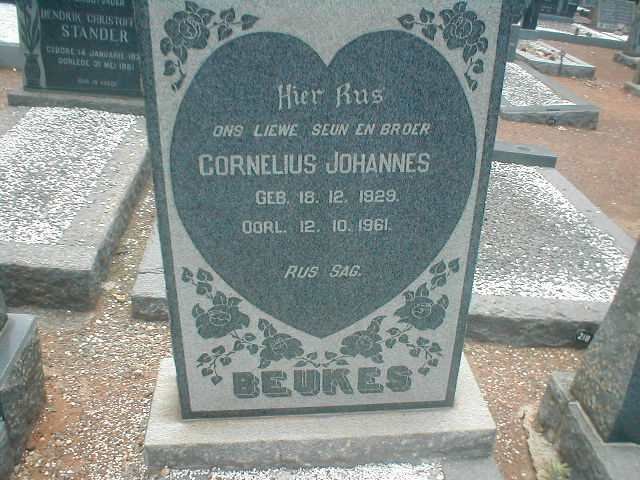 BEUKES Cornelius Johannes 1929-1961