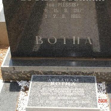 BOTHA Abraham 1916-1998