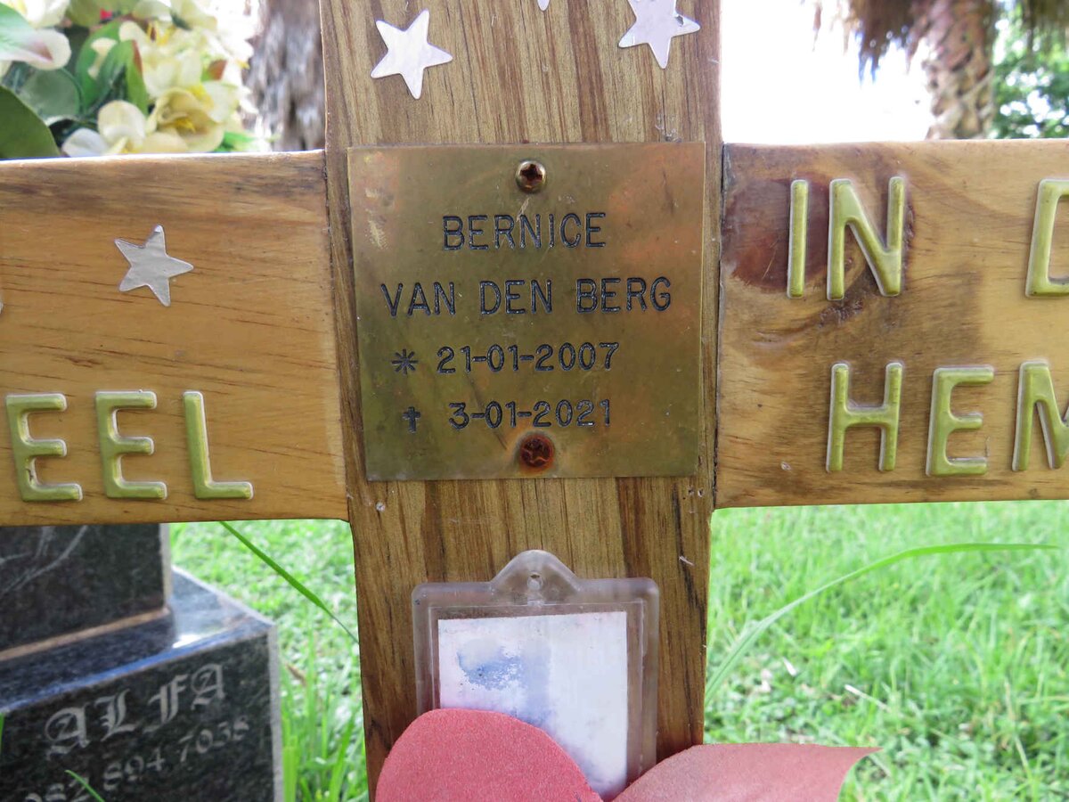 BERG Bernice, van den 2007-2021