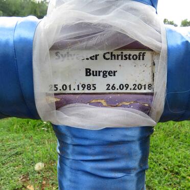 BURGER Sylvester Christoff 1985-2018