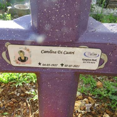 CASTRI Carolina, di 1927-2021