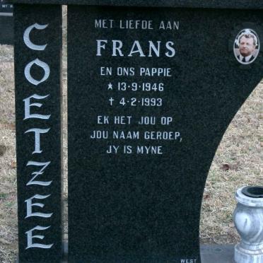 COETZEE Frans 1946-1993