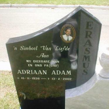 ERASMUS Adriaan Adam 1938-2002