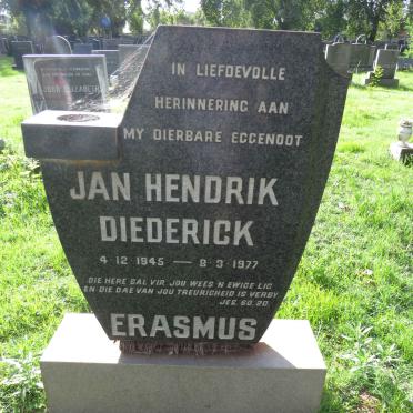 ERASMUS Jan Hendrik Diederick 1945-1977