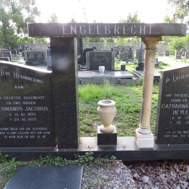 ENGELBRECHT Hermanus Jacobus 1925-1975 &amp; Catharina Wilhelmina BEYLEVELDT 1911-1990