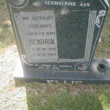 ELLIS Hendrik 1932-1994