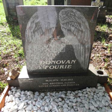 FOURIE Donovan 1974-2014