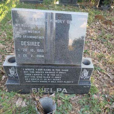 GUELPA Desiree 1955-2004