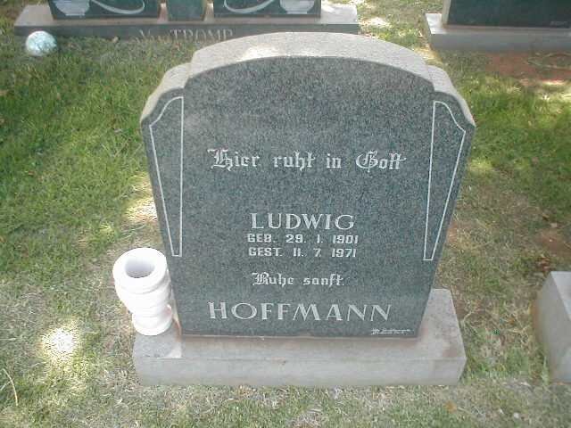 HOFFMAN Ludwig 1901-1971