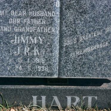 HART J.R.K. 1915-1996