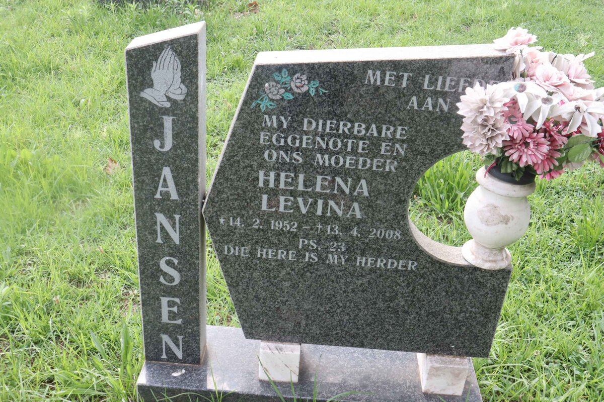 JANSEN Helena Levina 1952-2008