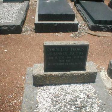 JACOBS Cornelus Floris Johannes 1912-1964