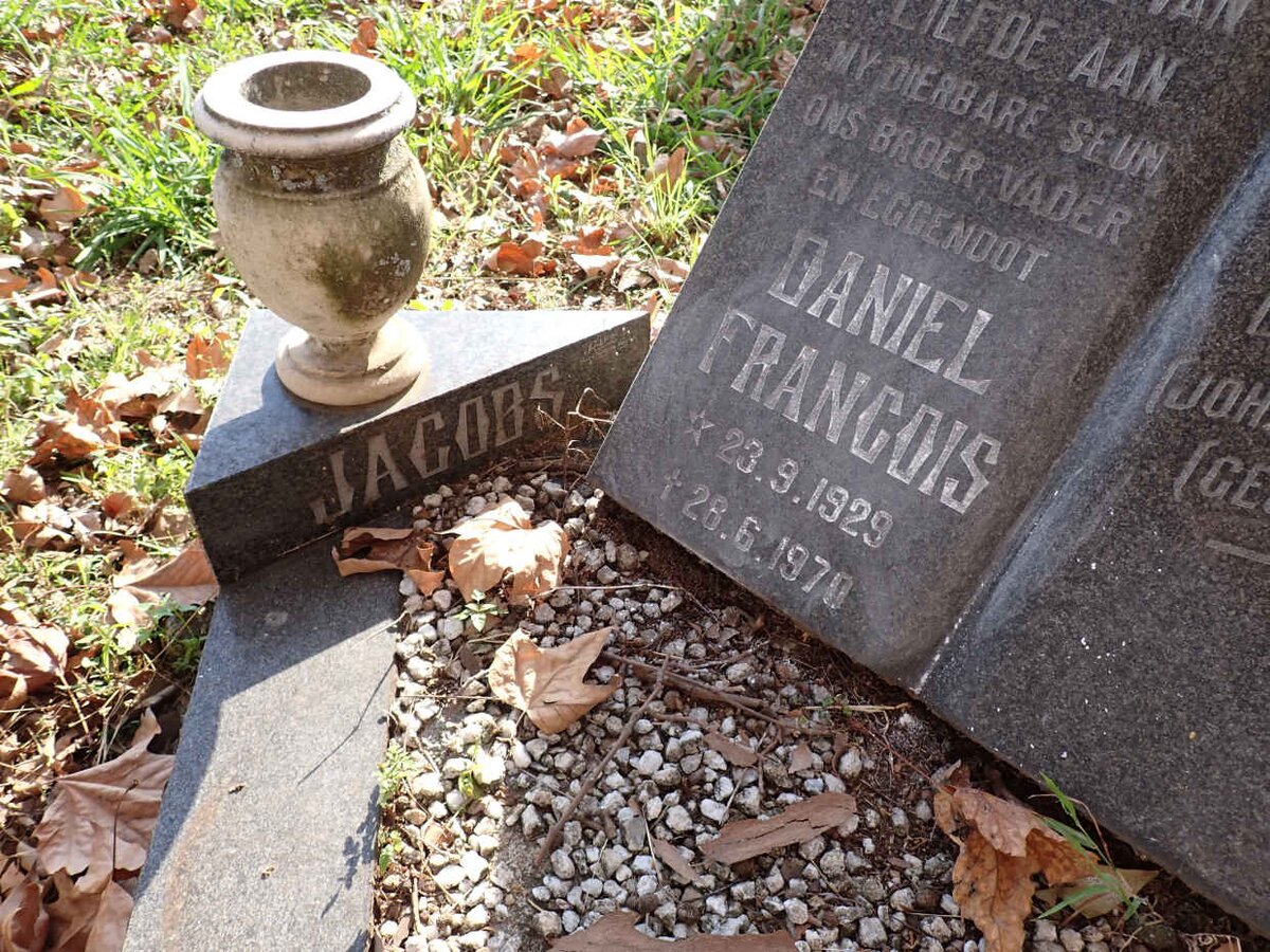 JACOBS Daniel Francois 1929-1970