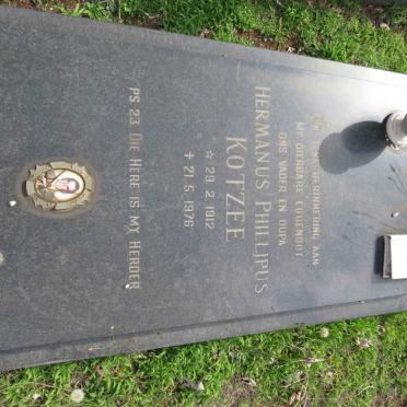 KOTZEE Hermanus Phillipus 1912-1976