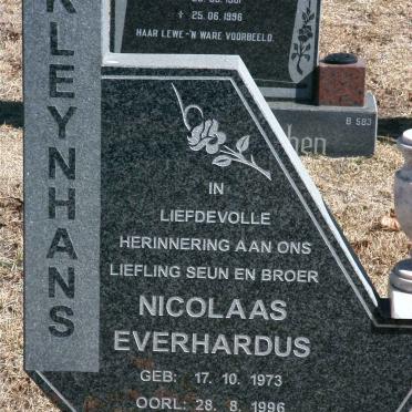 KLEYNHANS Nicolaas Everhardus 1973-1996