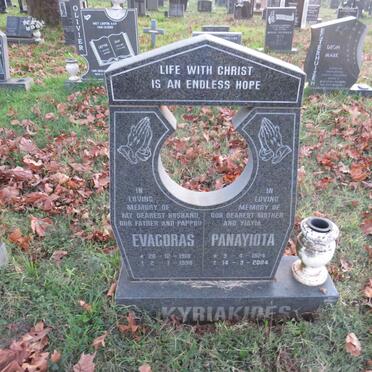 KYRIAKIDES Evagoras 1918-1998 & Panayiota 1924-2004