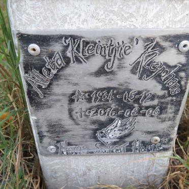 KLEYNHANS William John 1930-2014 &amp; Alleta Kleintjie 1934-2016 _3