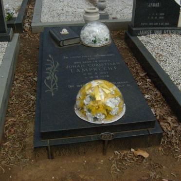 LAMPRECHT Johan Christiaan 1957-1976