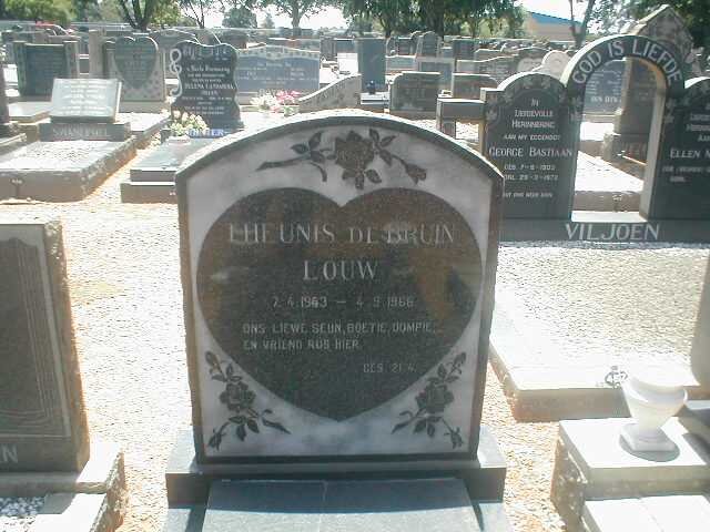 LOUW Theuns De Bruin 1943-1966
