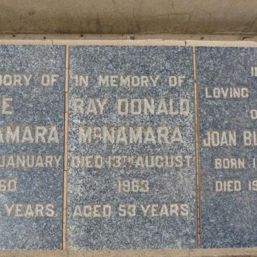 McNAMARA Ray Donald -1963