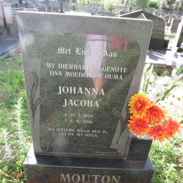 MOUTON Johanna Jacoba 1929-2001