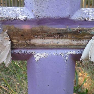 MEYER Melissa Monique 1991-?