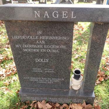 NAGEL Dolly 1927-1999