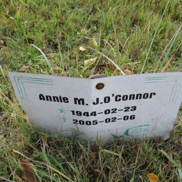 O'CONNOR Annie M.J. 1944-2005