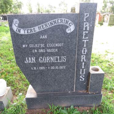 PRETORIUS Jan Cornelis 1919-1972