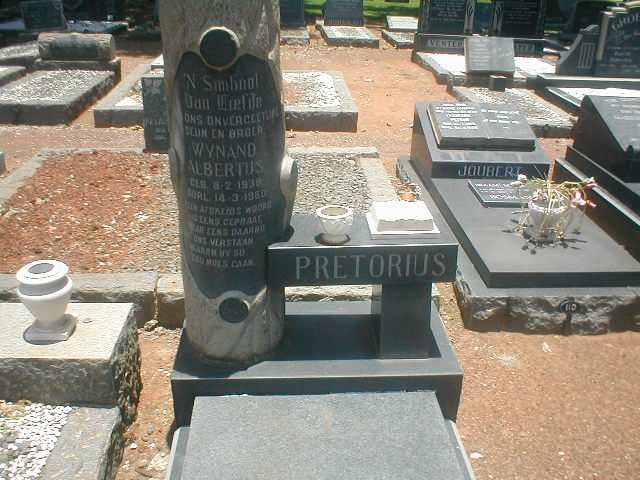 PRETORIUS Wynand Albertus 1938-1960