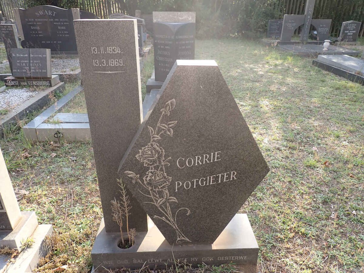 POTGIETER Corrie 1934-1969