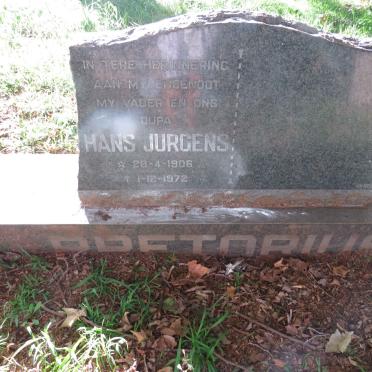 PRETORIUS Hans Jurgens 1906-1972