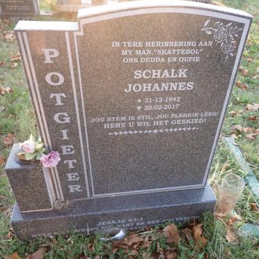 POTGIETER Schalk Johannes 1942-2017