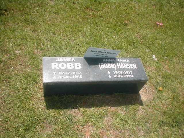 ROBB James 1913-1995 &amp; Anna Maria HANSEN 1913-2004