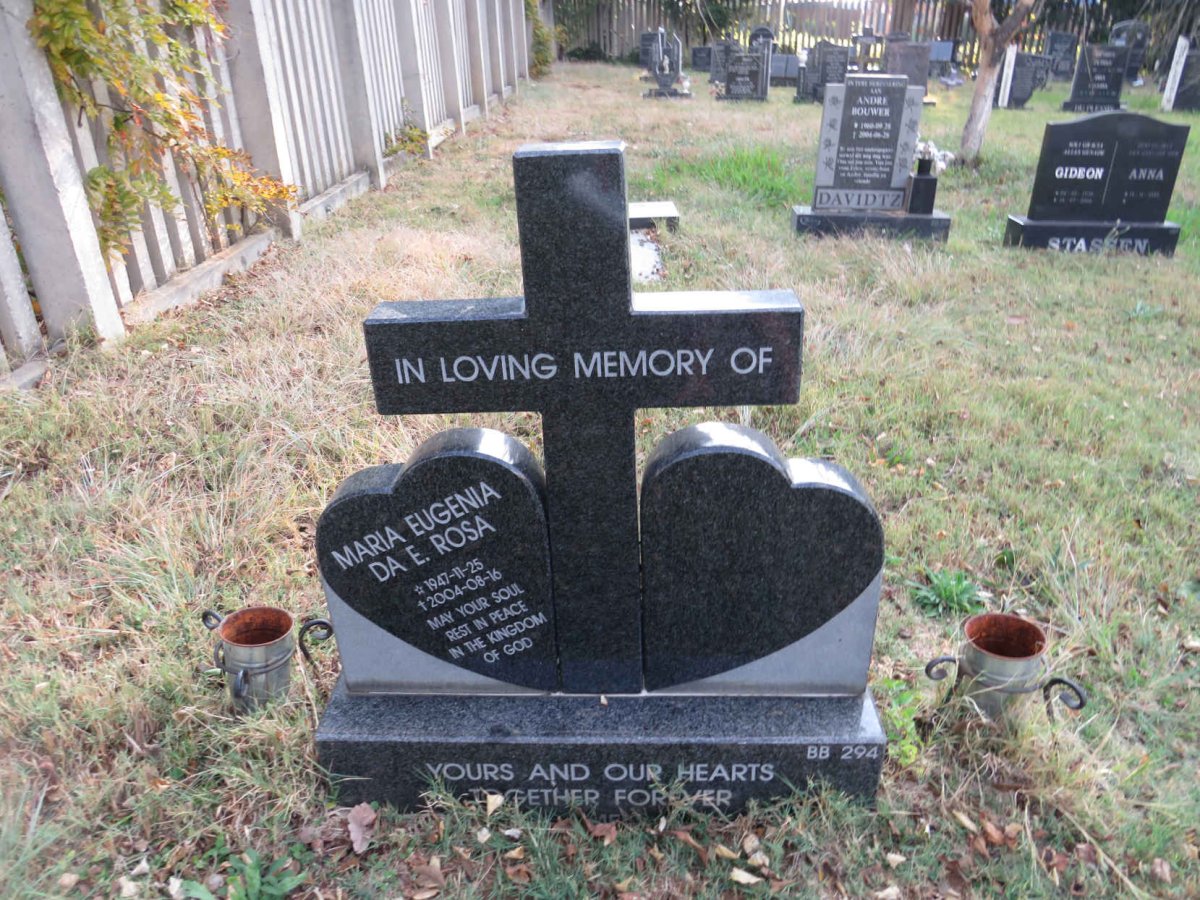 ROSA Maria Eugenia, DA E. 1947-2004